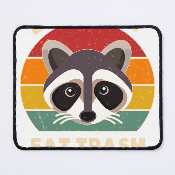 Item preview, Live Fast Eat Trash – Funny Raccoon designed and sold by Barbaroot.