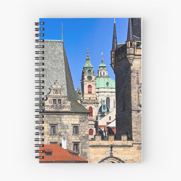 Item preview, Lesser Town Bridge Towers of Charles Bridge and St Nicholas Church in Prague designed and sold by goceris.
