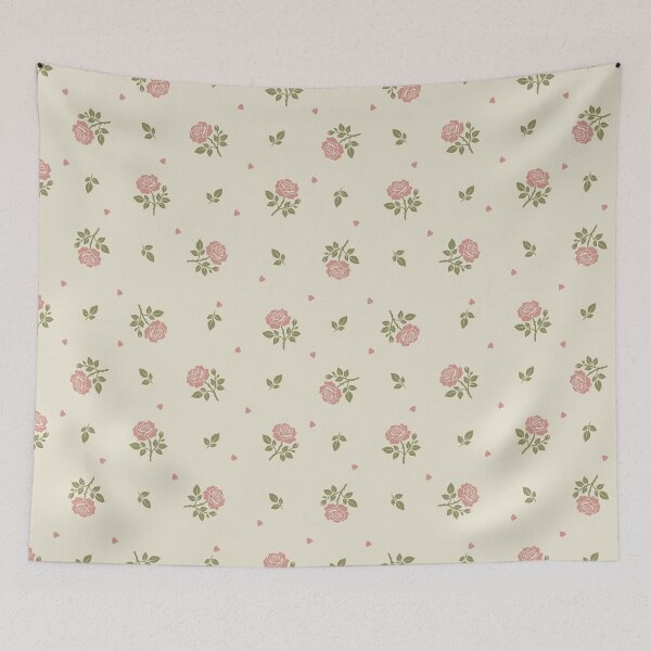 Item preview, Vintage Pink Rose Floral Seamless Pattern designed and sold by bolayousri.