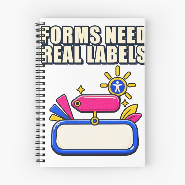 Item preview, Accessible Form Labels Matter designed and sold by Shope Buzz.