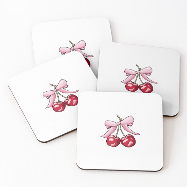Item preview, Cherry Bow Pink Girly designed and sold by amaliasaliba.