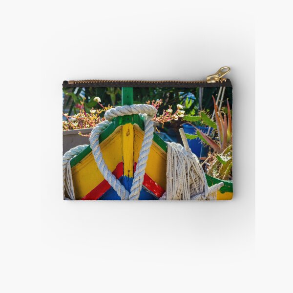 Item preview, Colorful Wooden Boat Bow with Thick Rope Coastline Decor and Nautical Details Sunlit Harbor Scene designed and sold by Nmallia.