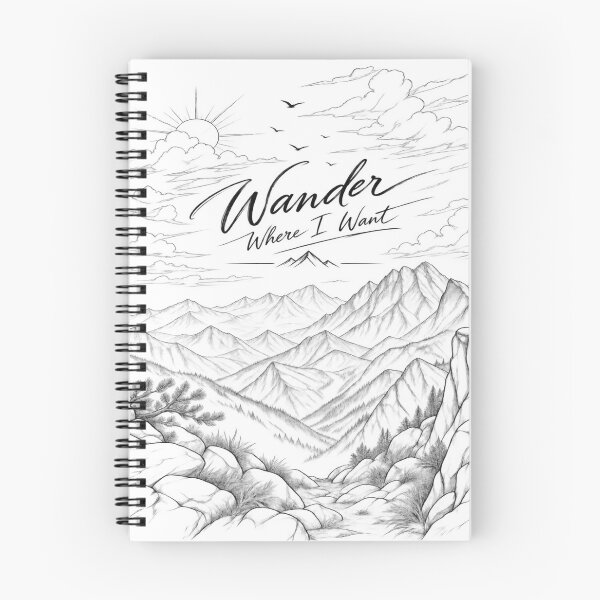 Item preview, Wander Where I Want – Mountain Adventure designed and sold by NOVS·94.