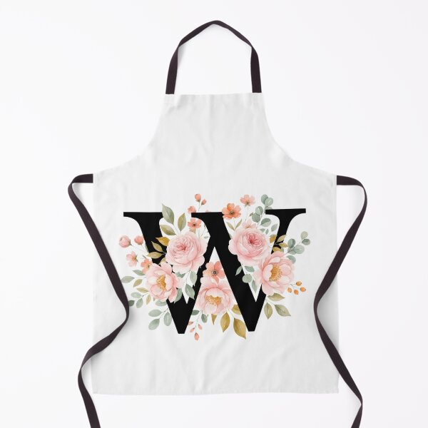 Item preview,  Elegant Letter W Floral Watercolor Monogram designed and sold by ITCHAWAWAA.