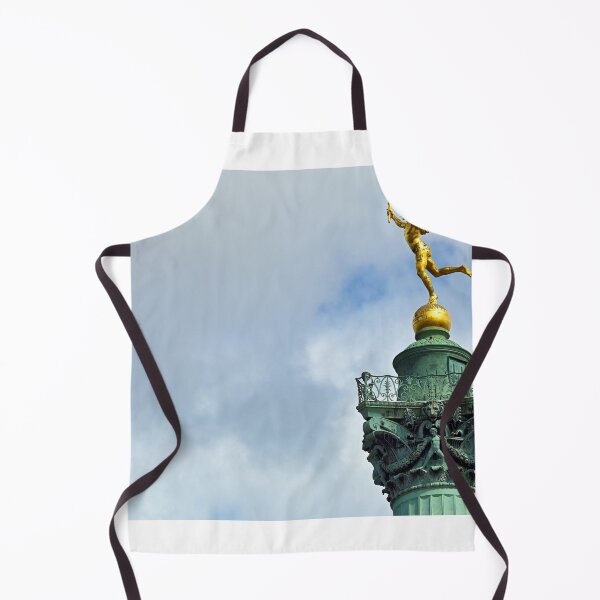 Item preview, Gilded statue of the Spirit of Liberty on top of the July Column in Paris, France designed and sold by goceris.