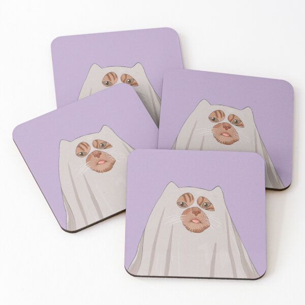 Item preview, Ghost Cat - Spooky Halloween Pet - Boo! designed and sold by Julieel.exe.