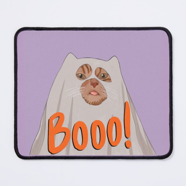Item preview, Ghost Cat - Spooky Halloween Pet - Boo! designed and sold by Julieel.exe.