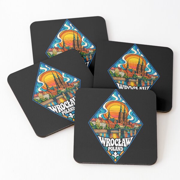 Item preview, Wroclaw City Poland Travel Stained Glass Art designed and sold by TomFrontierArt.