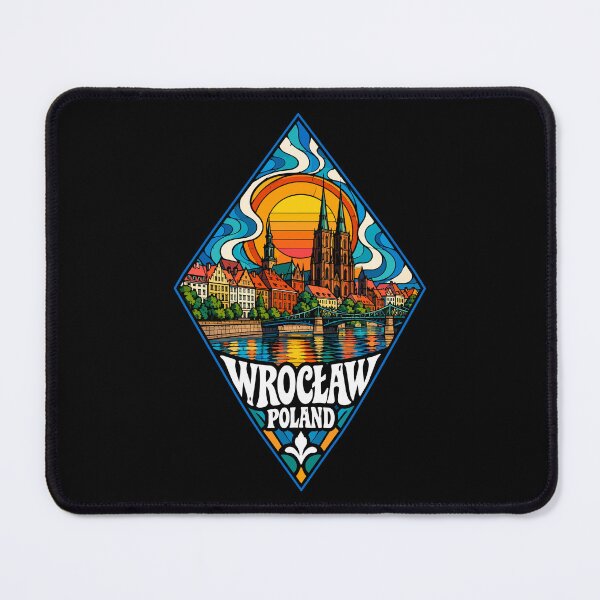 Item preview, Wroclaw City Poland Travel Stained Glass Art designed and sold by TomFrontierArt.