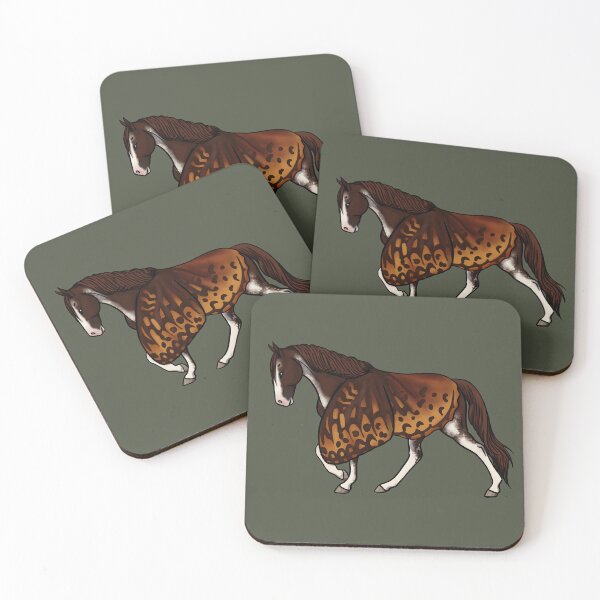Item preview, Liver Chestnut Sabino Butterfly Walker designed and sold by Old Water Cryptid .