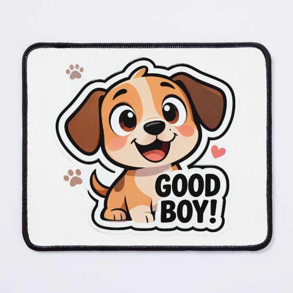 Item preview, Adorable Good Boy Puppy Love designed and sold by PrintBreeze.