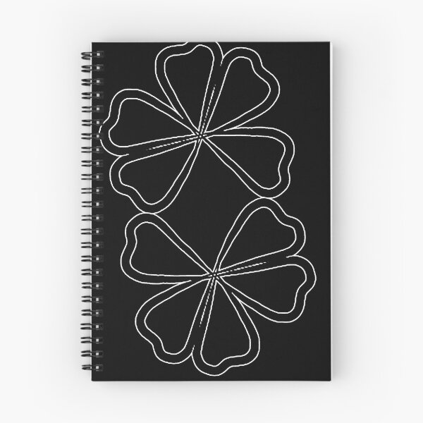 Item preview, Black  clover five petal  designed and sold by JoSangya.