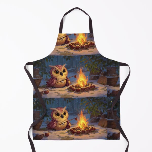 Item preview, Winter Comfort — Little Owl Roasting Chestnuts designed and sold by TreatLLC.