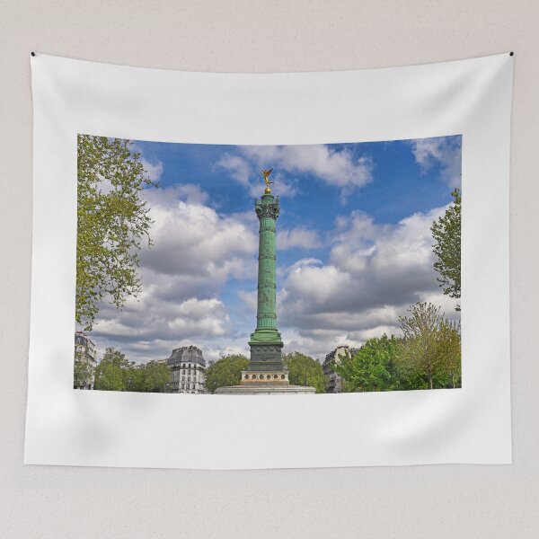 Artikelvorschau, Gesamtansicht der Julisäule auf der Place de la Bastille in Paris, Frankreich entworfen und verkauft von goceris.