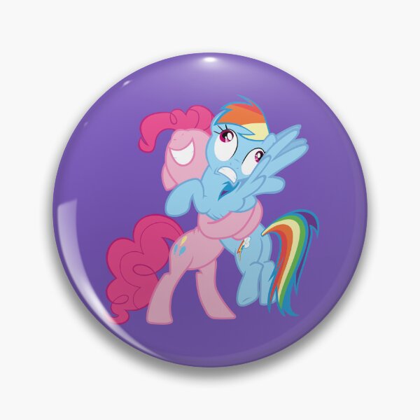 Item preview, Pinkie Pie hugging Rainbow Dash designed and sold by Tardifice.
