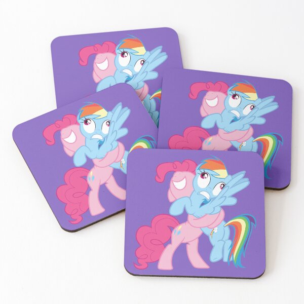 Item preview, Pinkie Pie hugging Rainbow Dash designed and sold by Tardifice.