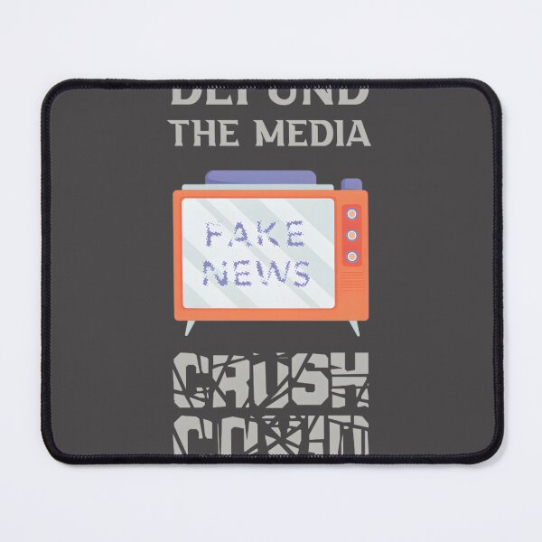 Item preview, Defund Media, Covid Crush: Bold Statement Graphic | Best Buy designed and sold by SimoStore.