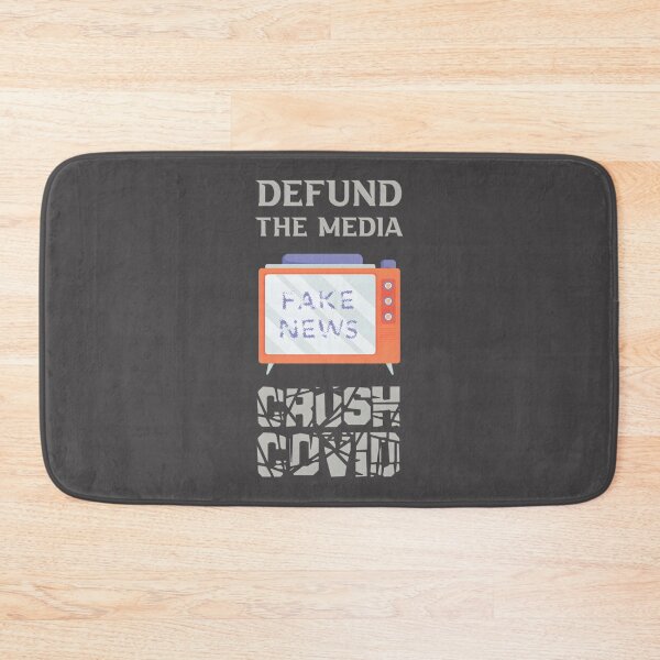 Item preview, Defund Media, Covid Crush: Bold Statement Graphic | Best Buy designed and sold by SimoStore.