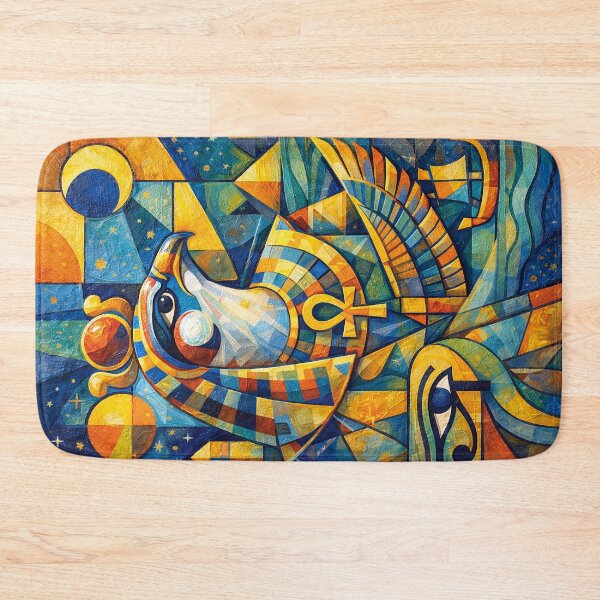 Item preview, Horus Painting – Egyptian God of the Sky and Sun designed and sold by GalleryKauffeld.