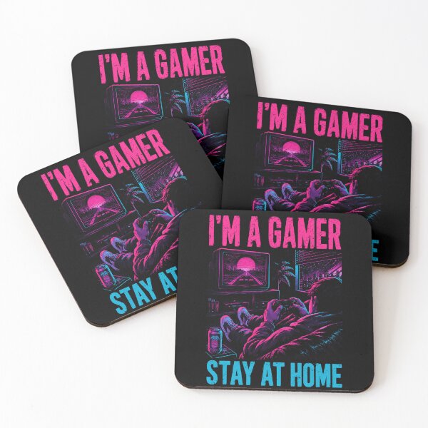 Item preview, Stay at Home Gamer Retro Design designed and sold by rafaeltto.