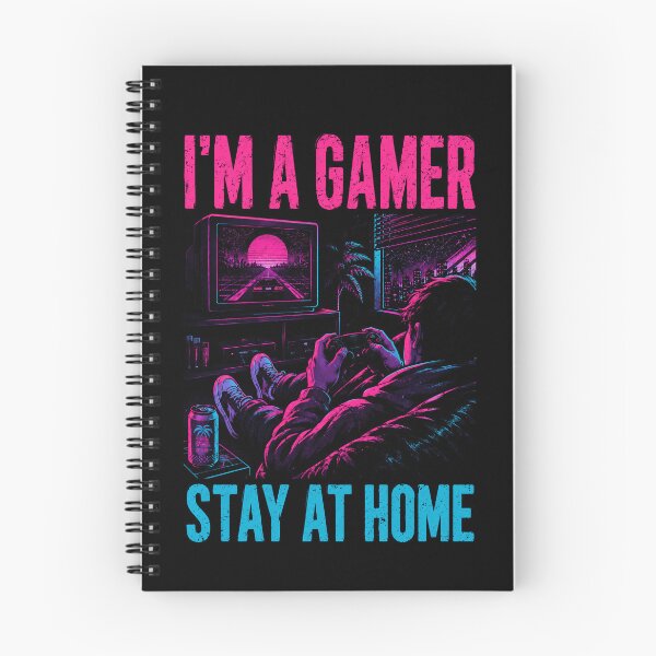 Item preview, Stay at Home Gamer Retro Design designed and sold by rafaeltto.