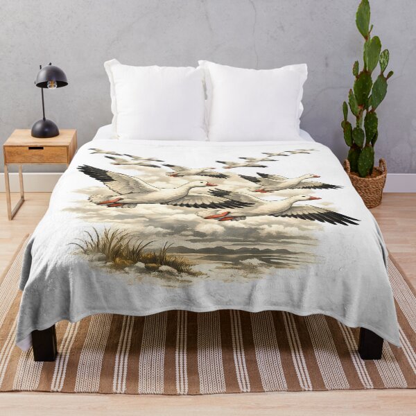 Item preview, Formation of the snow goose migration designed and sold by Daily Quirk.