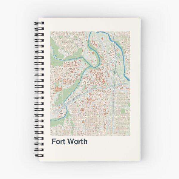 Item preview, Fort Worth Minimalistic Map Art designed and sold by MapsNerd.