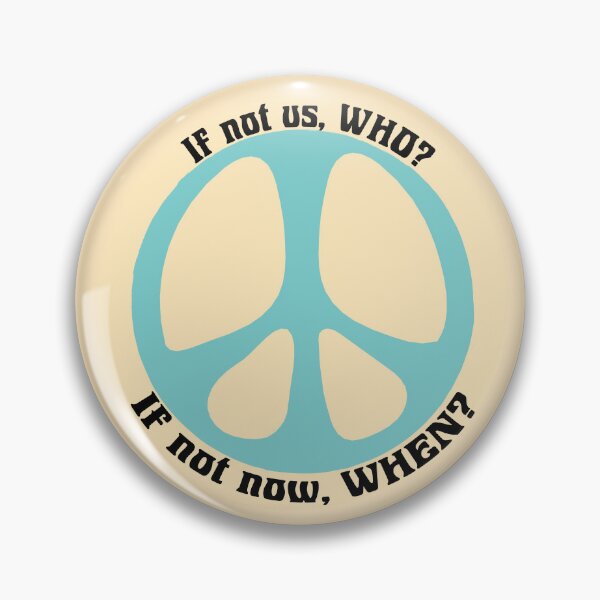 Item preview, Peace Now! (light blue variant) designed and sold by reverierags.