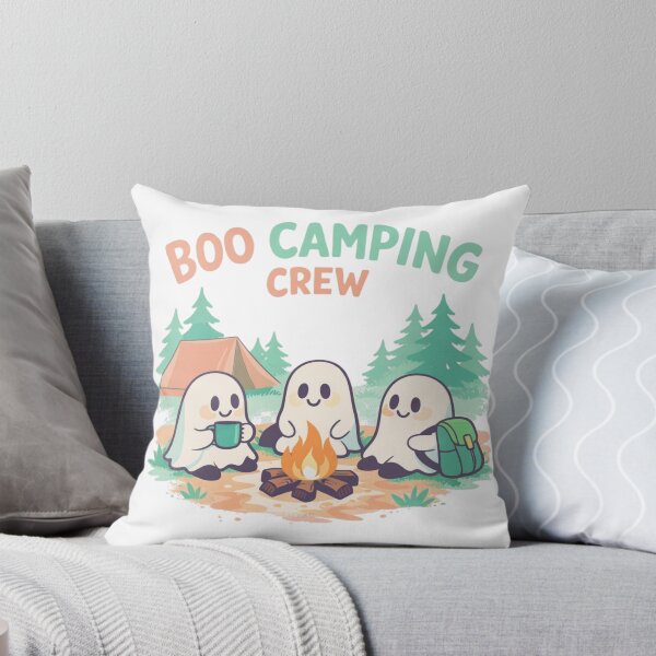 Item preview, Boo Camping Crew Cute Halloween Camping Ghosts designed and sold by GabeMountainArt.