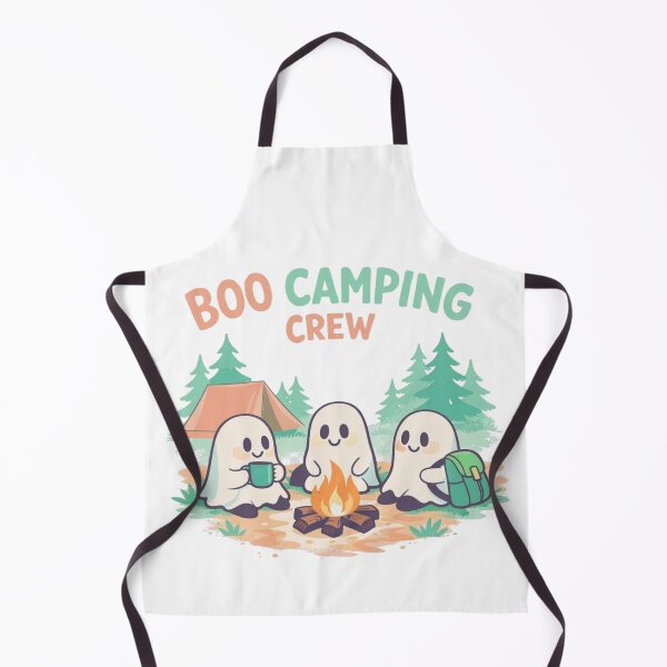 Item preview, Boo Camping Crew Cute Halloween Camping Ghosts designed and sold by GabeMountainArt.