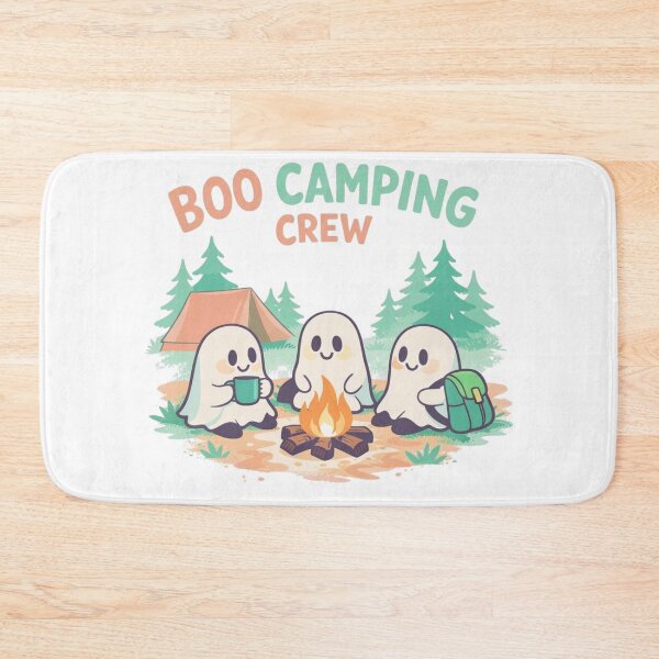 Item preview, Boo Camping Crew Cute Halloween Camping Ghosts designed and sold by GabeMountainArt.
