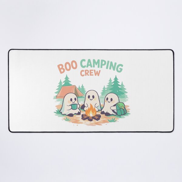 Item preview, Boo Camping Crew Cute Halloween Camping Ghosts designed and sold by GabeMountainArt.