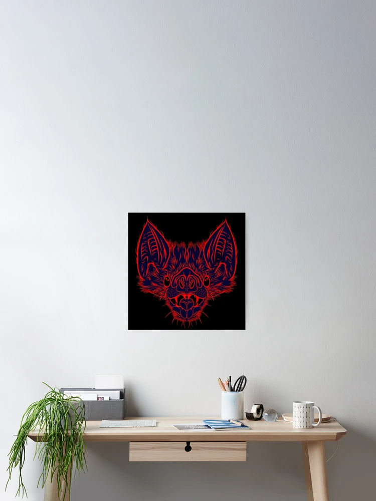 Thumbnail 2 of 3, Poster, VAMPIRE BAT designed and sold by Rekanize.