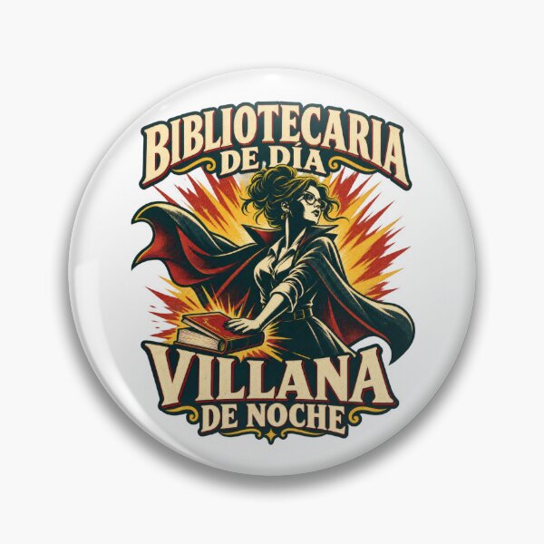 Item preview, Librarian by day, villain by night designed and sold by ImaginariaEstudioShop.