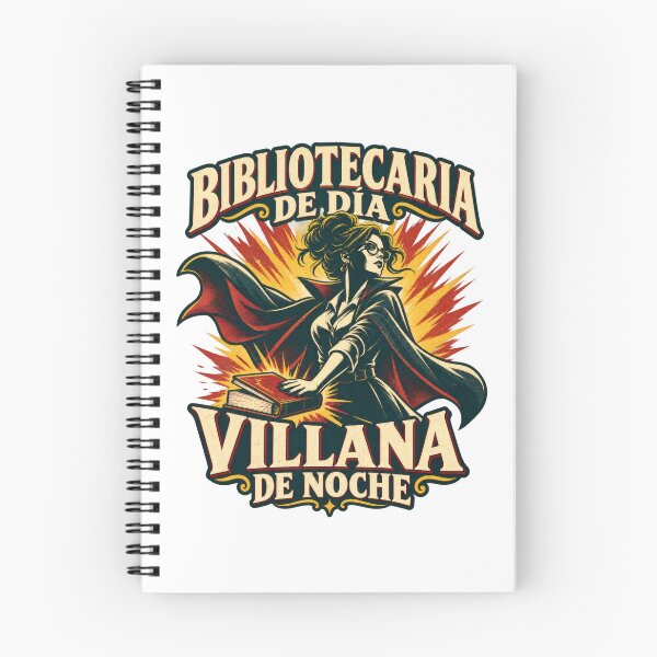 Item preview, Librarian by day, villain by night designed and sold by ImaginariaEstudioShop.