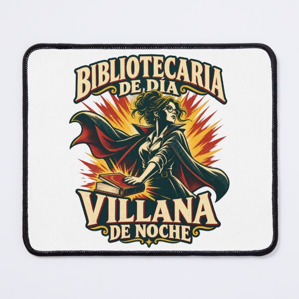Item preview, Librarian by day, villain by night designed and sold by ImaginariaEstudioShop.