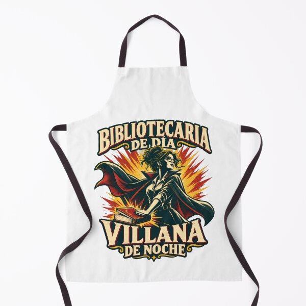 Item preview, Librarian by day, villain by night designed and sold by ImaginariaEstudioShop.