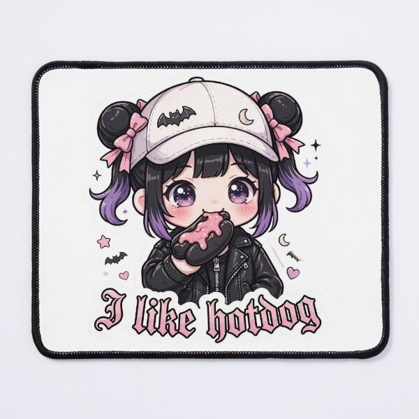 Item preview, Chibidi girl designed and sold by Goth Pets .
