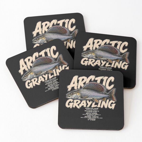 Item preview, Arctic Grayling Fish Illustration for Nature Lovers designed and sold by rafaeltto.