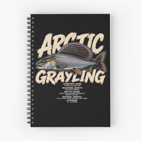 Item preview, Arctic Grayling Fish Illustration for Nature Lovers designed and sold by rafaeltto.