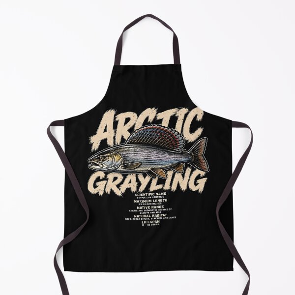 Item preview, Arctic Grayling Fish Illustration for Nature Lovers designed and sold by rafaeltto.