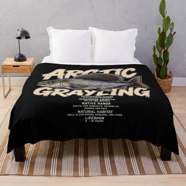 Item preview, Arctic Grayling Fish Illustration for Nature Lovers designed and sold by rafaeltto.