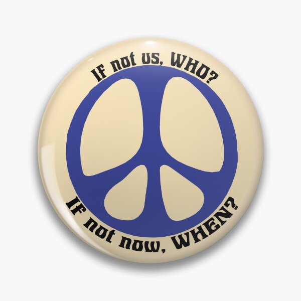 Item preview, Peace Now! (blue variant) designed and sold by reverierags.