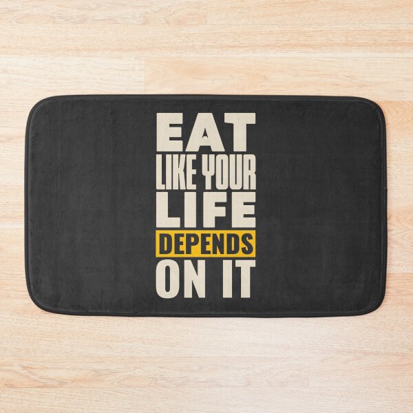 Item preview, Eat Healthy Live Fully Motivational Quote | Limited Edition designed and sold by SimoStore.