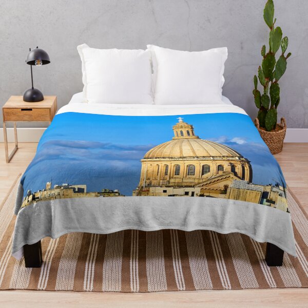 Item preview, Close up of the dome of Basilica of Our Lady of Mount Carmel in Valletta, Malta designed and sold by goceris.
