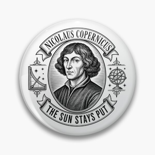 Item preview, Nicolaus Copernicus Heliocentric Astronomy designed and sold by The Junto Shop.