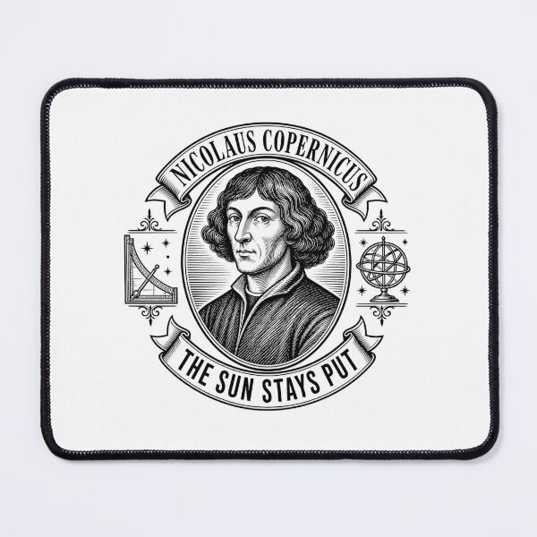 Item preview, Nicolaus Copernicus Heliocentric Astronomy designed and sold by The Junto Shop.