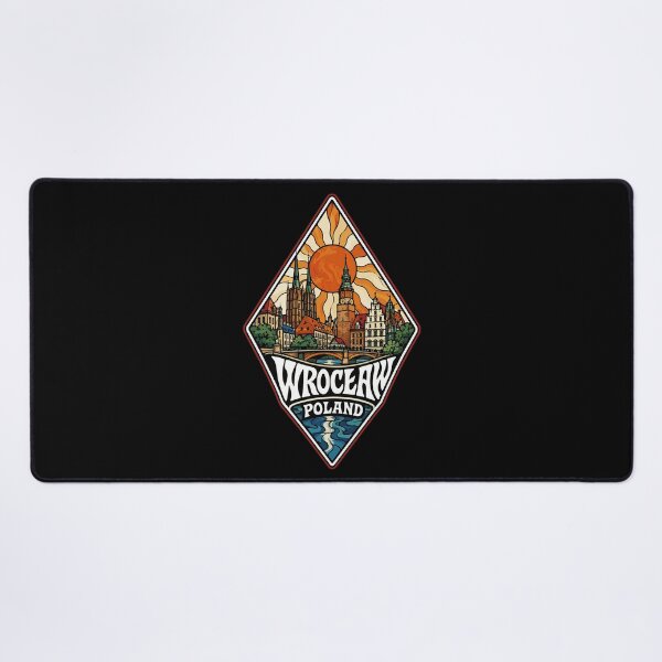 Item preview, Wroclaw City Poland Travel Stained Glass Art designed and sold by TomFrontierArt.