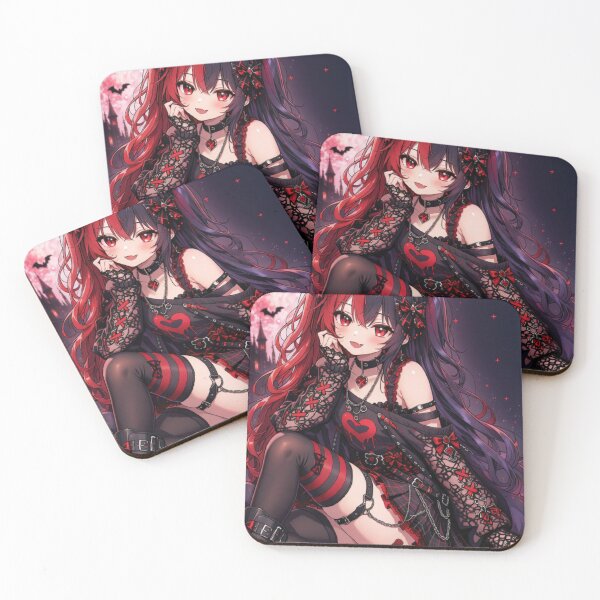 Item preview, Revyra – Cute. Cursed. Unstoppable. Gothic Neko Girl Anime Art designed and sold by Revyra Design .