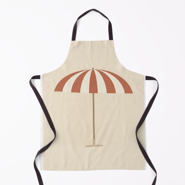 Item preview, Single Beach Umbrella | Minimalist Coastal Illustration designed and sold by Zaramodo.